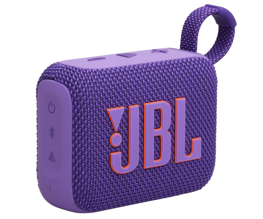 JBL Go 4 Bocina Portátil Bluetooth, 4.2W de Potencia, Reproducción 7 Horas, Resistente al Agua y al Polvo IP67 - Negro