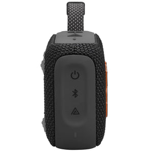 JBL Go 4 Bocina Portátil Bluetooth, 4.2W de Potencia, Reproducción 7 Horas, Resistente al Agua y al Polvo IP67 - Negro