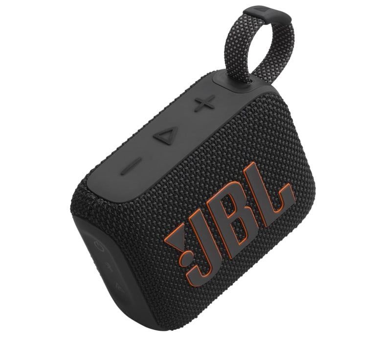 JBL Go 4 Bocina Portátil Bluetooth, 4.2W de Potencia, Reproducción 7 Horas, Resistente al Agua y al Polvo IP67 - Negro