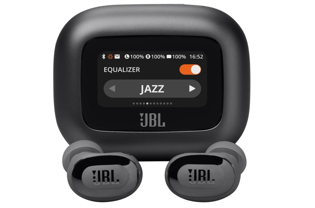 JBL Live Buds 3 Audífonos Inalámbricos NC Bluetooth, Drivers de 10mm, Reproducción 40 Horas, Pantalla Táctil - Negro