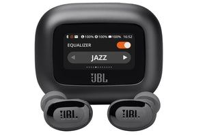 JBL Live Buds 3 Audífonos Inalámbricos NC Bluetooth, Drivers de 10mm, Reproducción 40 Horas, Pantalla Táctil - Negro
