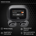 JBL Live Buds 3 Audífonos Inalámbricos NC Bluetooth, Drivers de 10mm, Reproducción 40 Horas, Pantalla Táctil - Negro