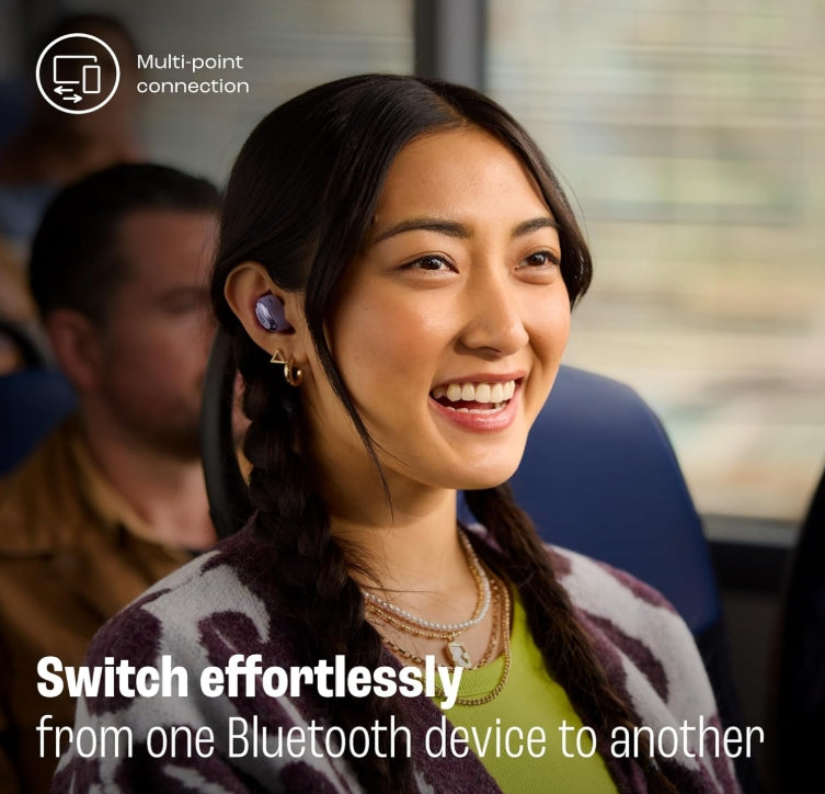 JBL Live Buds 3 Audífonos Inalámbricos NC Bluetooth, Drivers de 10mm, Reproducción 40 Horas, Pantalla Táctil - Negro