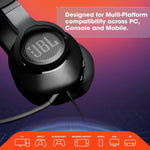 JBL Audífonos Gamer Over Ear Quantum 100 con Micrófono Extraíble