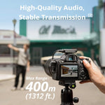 DJI Mic Mini (2 TX + 1 RX + Estuche de Carga), micrófono inalámbrico, superligero, Audio de Alta Calidad, 48 h de Uso, cancelación de Ruido, para cámaras/iPhone/Android, Vlogs, Streaming