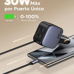 UGREEN 3 en 1 Cargador para Auto 60W con Cable Retráctil USB C, Adaptador de Coche Carga Rápida con Cable Incorporado, Cargador de Carro Compatible con iPhone 16 15 Pro MAX, Pixel, Galaxy S25 Ultra