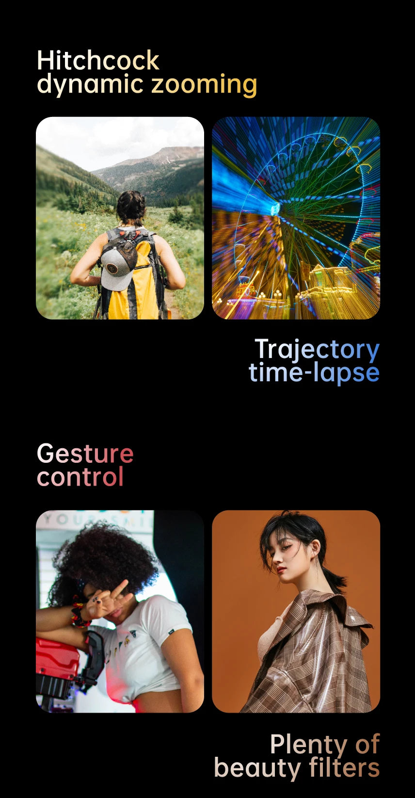 ✨ ¡Graba Como un Pro! Estabilizador Inteligente AOCHUAN SmartXE con Seguimiento Facial y 3 Ejes para TikTok y Vlogs!