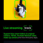 ✨ ¡Graba Como un Pro! Estabilizador Inteligente AOCHUAN SmartXE con Seguimiento Facial y 3 Ejes para TikTok y Vlogs!